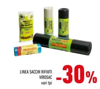 Conad LINEA SACCHI RIFIUTI VIROSAC vari tpi offerta