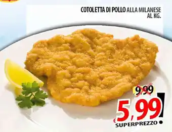 COTOLETTA DI POLLO ALLA MILANESE