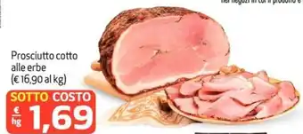 Prosciutto cotto alle erbe