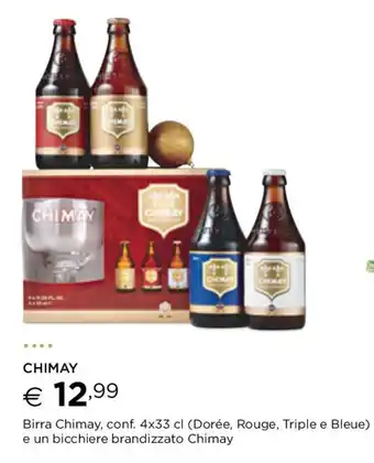 Esselunga CHIMAY Birra Chimay, conf. 4x33 cl offerta