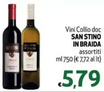 Vini Collio doc SAN STINO IN BRAIDA assortiti ml 750