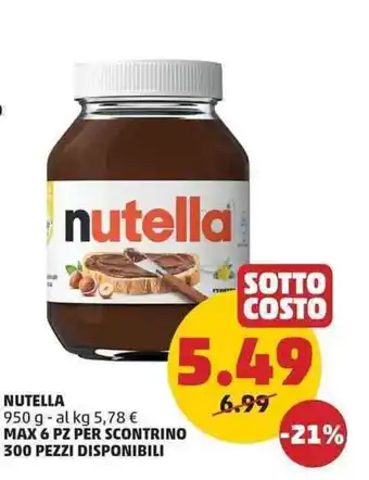 NUTELLA 950 g