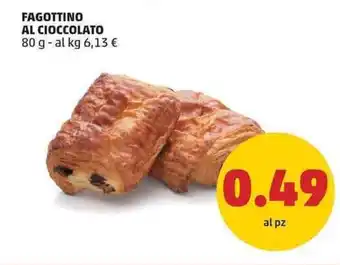 PENNY FAGOTTINO AL CIOCCOLATO 80 g offerta