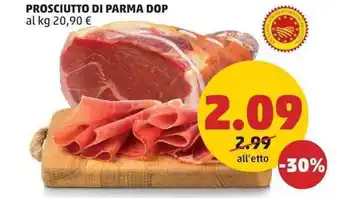 PENNY PROSCIUTTO DI PARMA DOP offerta