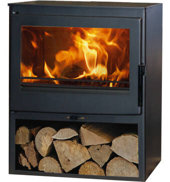 Eurobrico Stufa a legna vera 7,1 kw - panadero offerta