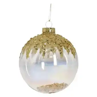 Franzy's Nataluna pallina di natale in vetro 10cm oro offerta