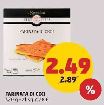PENNY FARINATA DI CECI 320 g offerta