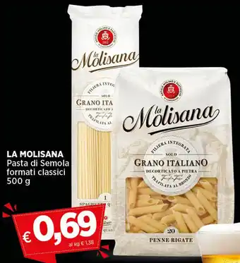 Coop LA MOLISANA Pasta di Semola formati classici 500 g offerta