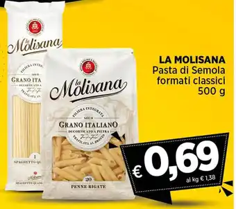 Coop LA MOLISANA Pasta di Semola formati classici 500 g offerta