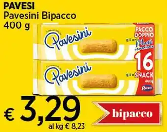 Coop PAVESI Pavesini Bipacco 400 g offerta