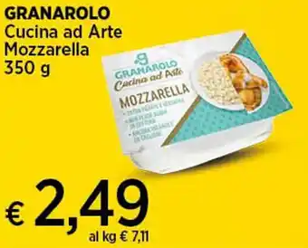 Coop GRANAROLO Cucina ad Arte Mozzarella 350 g offerta