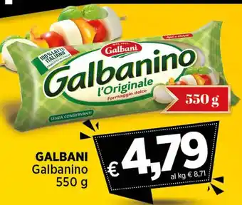 Coop GALBANI Galbanino 550 g offerta