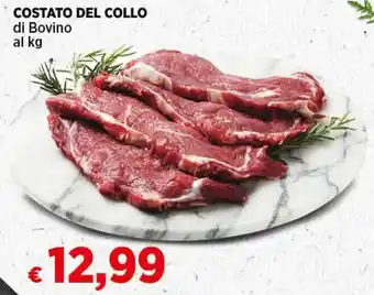 COSTATO DEL COLLO di Bovino al kg