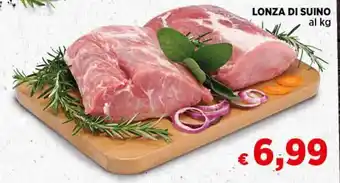 Coop LONZA DI SUINO al kg offerta