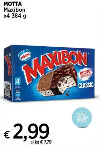 Coop MOTTA Maxibon x4 384 g offerta