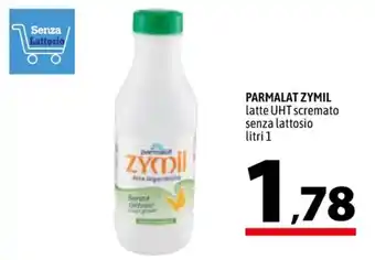 A&O PARMALAT ZYMIL latte UHT scremato senza lattosio litri 1 offerta