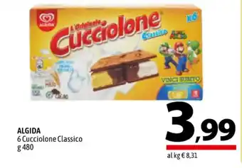 ALGIDA 6 Cucciolone Classico g 480