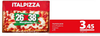 A&O ITALPIZZA 26X38 pizza Margherita surgelata g 485 offerta