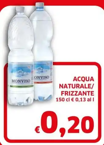 Ecu Discount ACQUA NATURALE/ FRIZZANTE 150 cl offerta