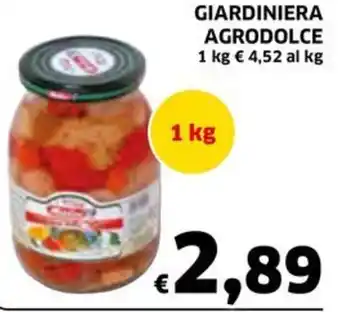 GIARDINIERA AGRODOLCE 1 kg