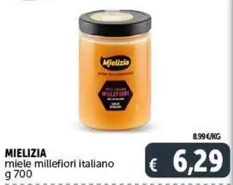MIELIZIA miele millefiori italiano g 700