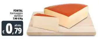Deco Supermercati FONTAL formaggio danese offerta