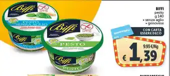 Deco Supermercati BIFFI pesto g 140 • senza aglio • genovese offerta