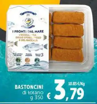 Deco Supermercati BASTONCINI di totano g 350 offerta