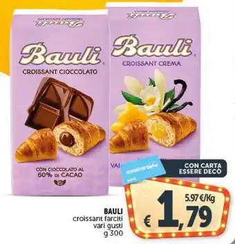 Deco Supermercati BAULI croissant farciti vari gusti g 300 offerta