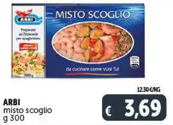 Deco Supermercati ARBI misto scoglio g 300 offerta