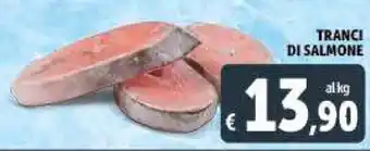Deco Supermercati TRANCI DI SALMONE offerta