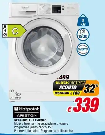 Hotpoint NFR428WIT - Lavatrice