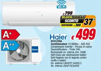 Haier H1U12TAA Condizionatore