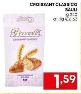 Borello Supermercati CROISSANT CLASSICO BAULI g 240 offerta