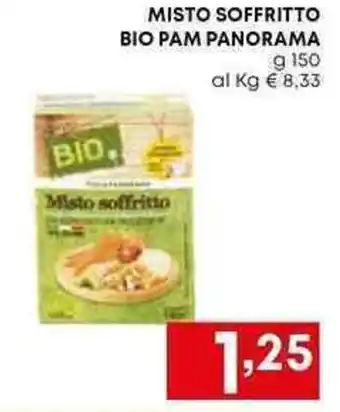 Borello Supermercati MISTO SOFFRITTO BIO PAM PANORAMA g150 offerta