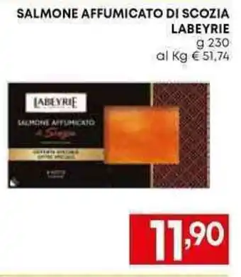 SALMONE AFFUMICATO DI SCOZIA LABEYRIE g 230