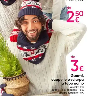 Pepco Guanti, cappello o sciarpa a tubo uomo offerta