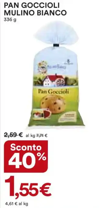 Ipercoop PAN GOCCIOLI MULINO BIANCO 336g offerta