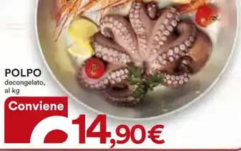 Ipercoop POLPO decongelato, al kg offerta