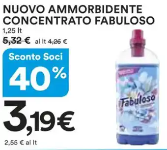 NUOVO AMMORBIDENTE CONCENTRATO FABULOSO 1,25 lt