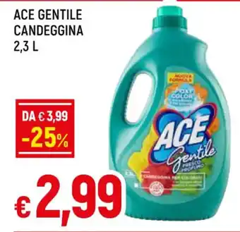Galassia ACE GENTILE CANDEGGINA 2,3 l offerta