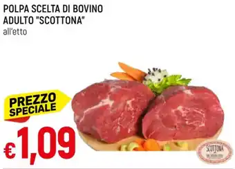 Galassia POLPA SCELTA DI BOVINO ADULTO "SCOTTONA" all'etto offerta