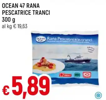 Galassia OCEAN 47 RANA PESCATRICE TRANCI 300 g offerta