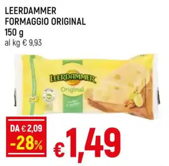 Galassia LEERDAMMER FORMAGGIO ORIGINAL 150 g offerta