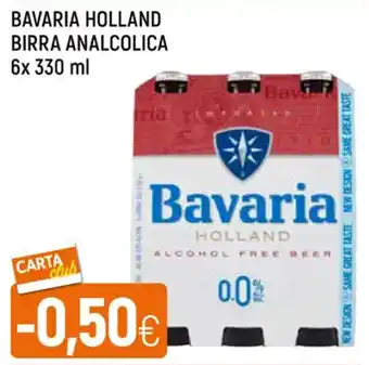Galassia BAVARIA HOLLAND BIRRA ANALCOLICA 6x 330 ml offerta