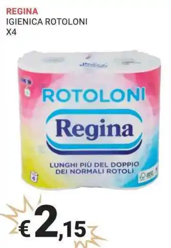 Eté REGINA IGIENICA ROTOLONI X4 offerta
