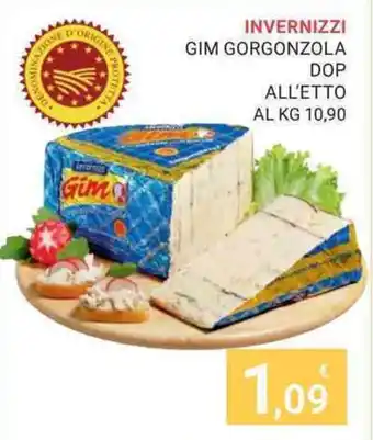 Eté INVERNIZZI GIM GORGONZOLA DOP ALL'ETTO offerta