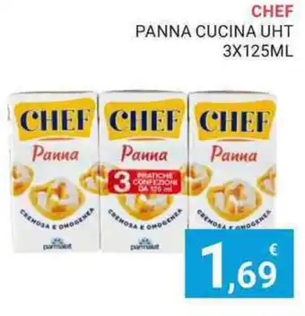 Eté CHEF PANNA CUCINA UHT 3X125ML offerta