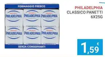 Eté PHILADELPHIA CLASSICO PANETTI 6X25G offerta
