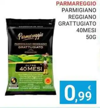 Eté PARMAREGGIO PARMIGIANO REGGIANO GRATTUGIATO 40MESI 50G offerta